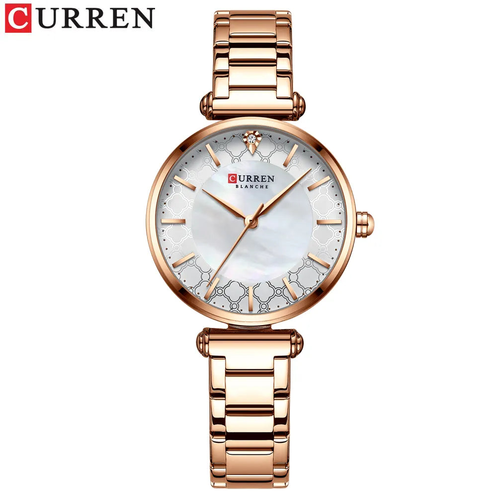 CURREN 2020 New Gold Watch Women Watches Ladies Creative Steel Women's Bracelet Watches Female Waterproof Clock Relogio Feminino