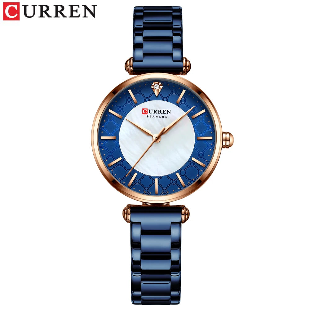 CURREN 2020 New Gold Watch Women Watches Ladies Creative Steel Women's Bracelet Watches Female Waterproof Clock Relogio Feminino