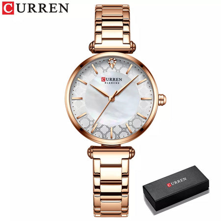 CURREN 2020 New Gold Watch Women Watches Ladies Creative Steel Women's Bracelet Watches Female Waterproof Clock Relogio Feminino