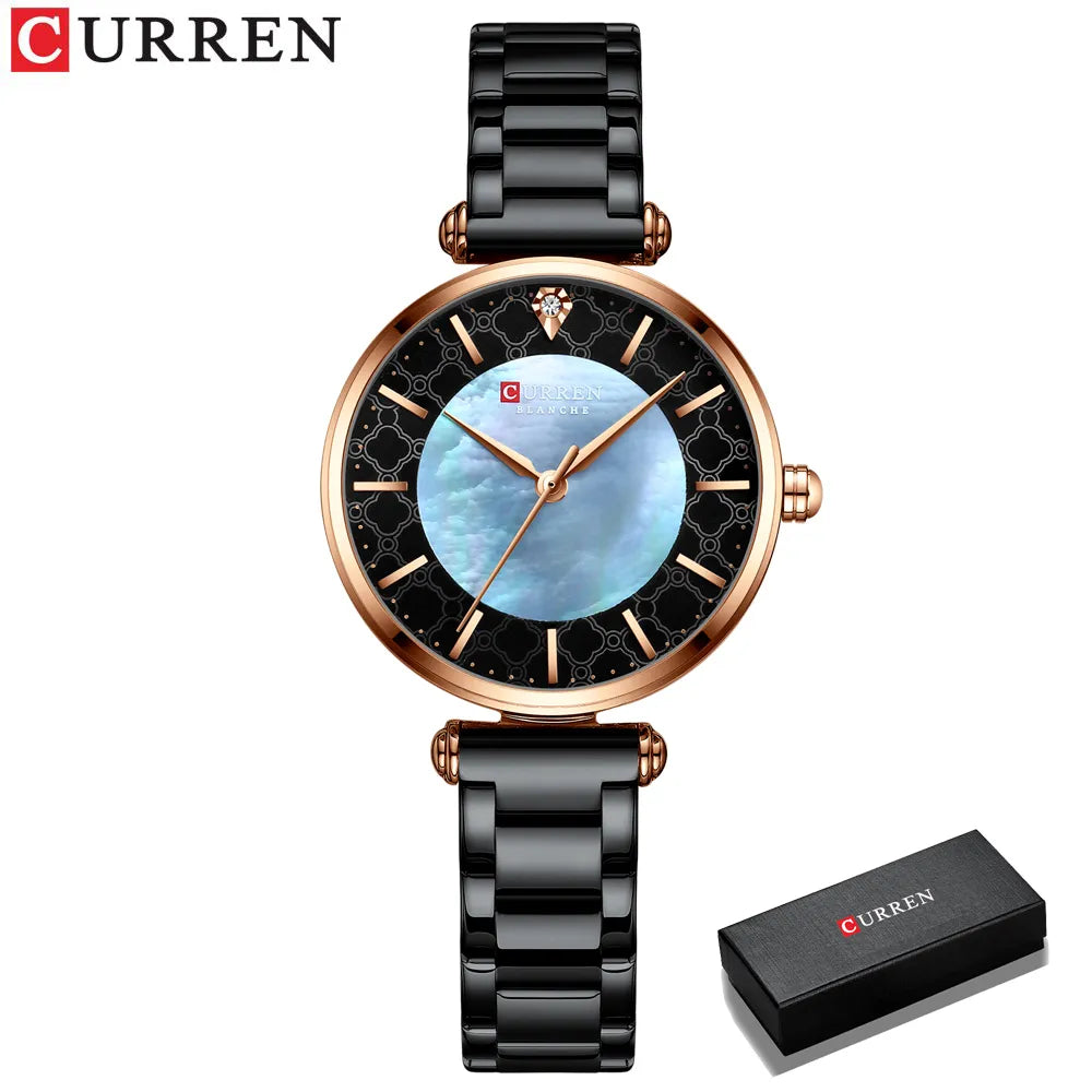 CURREN 2020 New Gold Watch Women Watches Ladies Creative Steel Women's Bracelet Watches Female Waterproof Clock Relogio Feminino