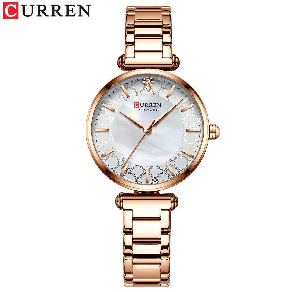 CURREN 2020 New Gold Watch Women Watches Ladies Creative Steel Women's Bracelet Watches Female Waterproof Clock Relogio Feminino