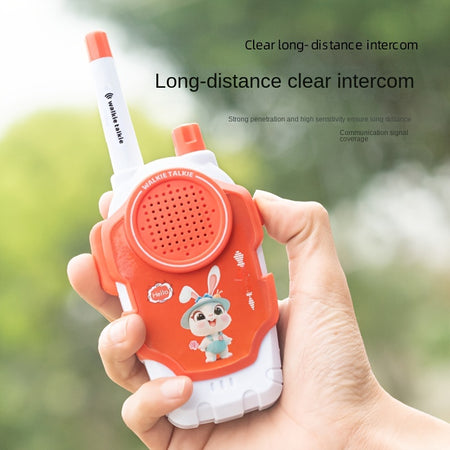 Kids 2pcs Wireless Walkie-talkie Set - Fun Parent-child Interaction Indoor Family Game Outdoor Toys