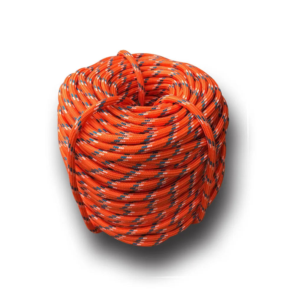 Desert&amp;Fox Climbing Rope 10m/20m/30m/50m Outdoor Emergency Rope Wear Resistant 9mm Diameter High Strength Hiking Accessory Tool