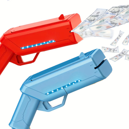 Money Blast Cash Spray Toy - Fun Party Accessory For Young Ones, Sturdy Plastic Monetary Splash Props