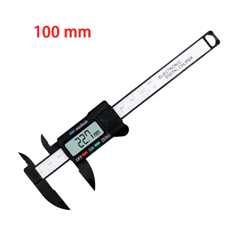 Digital Caliper 6 Inch Electronic Vernier Caliper 100mm Calliper Micrometer Digital Ruler Measuring Tool 150mm 0.1mm B