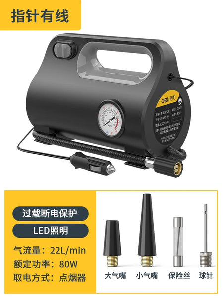 Digital Tire Inflator DC 12 Volt Car Portable Air Compressor Pump 150 PSI Car Air Compressor for Auto Car Motorcycles Bicycles