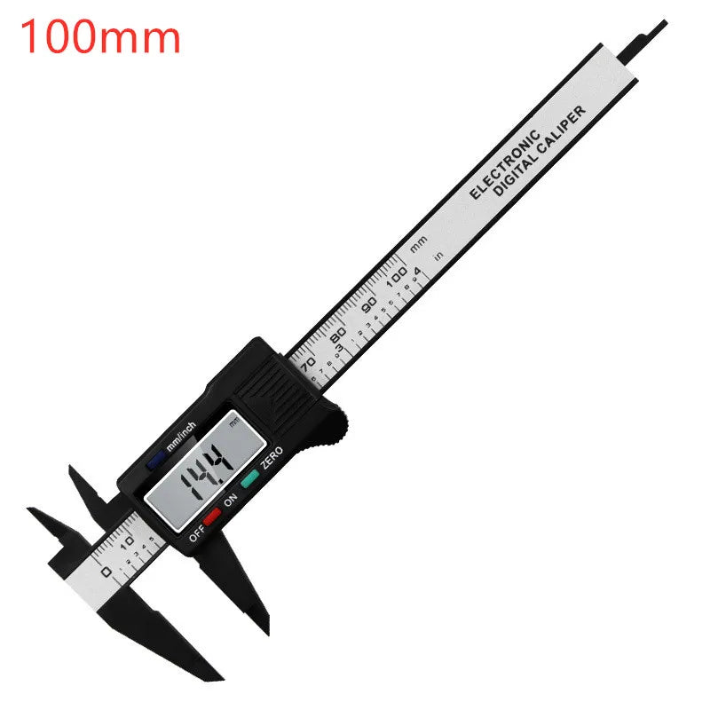Digital Vernier Caliper 150mm: Precise Measurement Tool Digital  Black 100mm