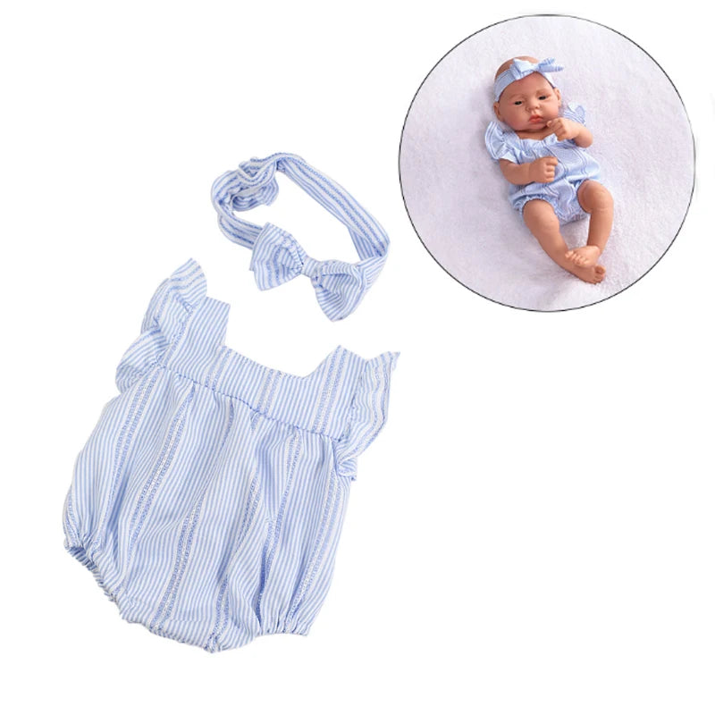 Doll Clothes for 40cm Doll Accessories Clothes Skirt Dress Accessories Suitable For 16inch Reborn Doll Clothes Accessories