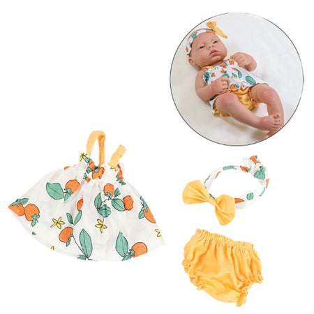 Doll Clothes for 40cm Doll Accessories Clothes Skirt Dress Accessories Suitable For 16inch Reborn Doll Clothes Accessories