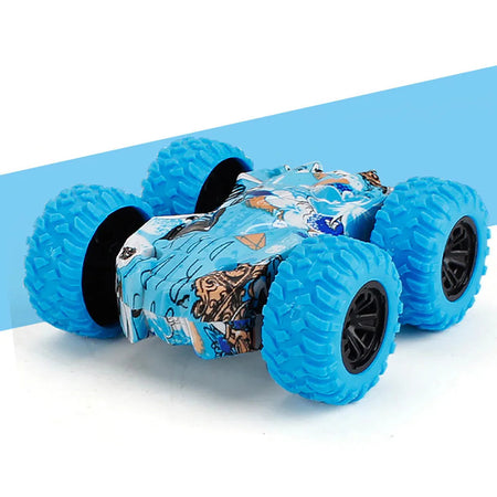 Double-sided Inertial Car 360-degree Rotating Cross-country Stunt Toy Car Model Toys Children Christmas Best Gift Juguetes
