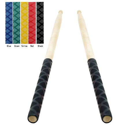 Drum Stick Grips - Anti-Slip Sweat Absorbed for Drumsticks - 2Pcs