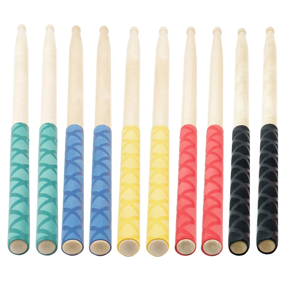 Drum Stick Grips - Anti-Slip Sweat Absorbed for Drumsticks - 2Pcs