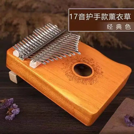 EASTTOP EK17-A 17 Keys Kalimba Thumb Piano High Quality Wood Body Musical Instruments With Learning Book Kalimba Piano Gift