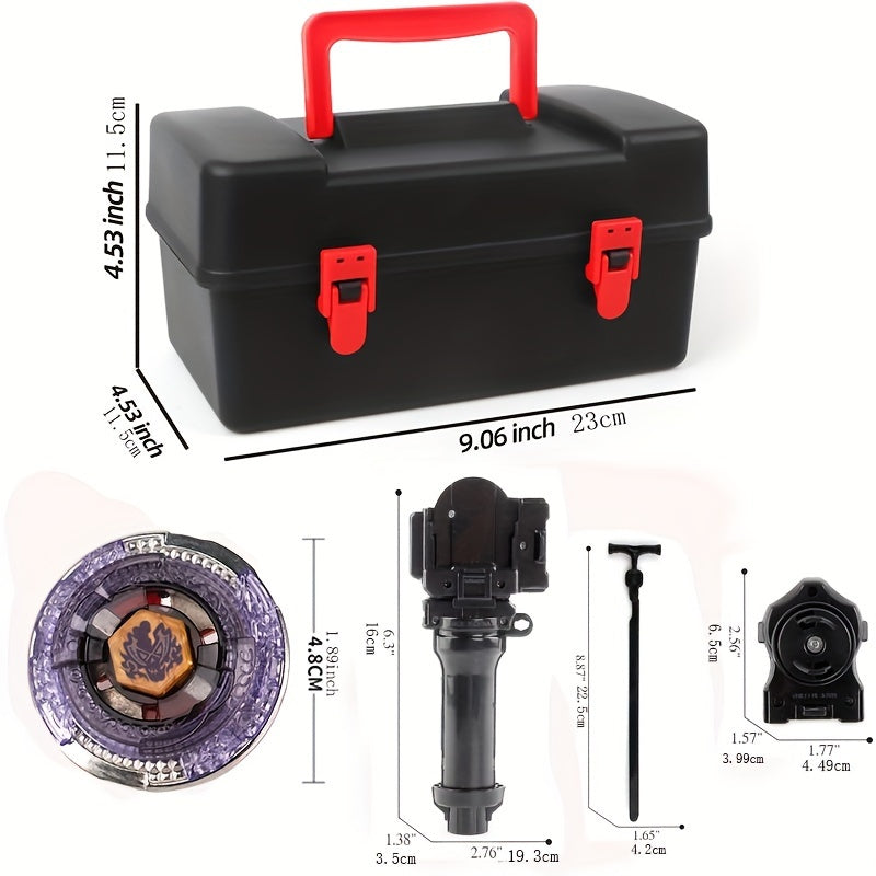 Constellation Spinning Top Toy Set with 12 Rotating Tops