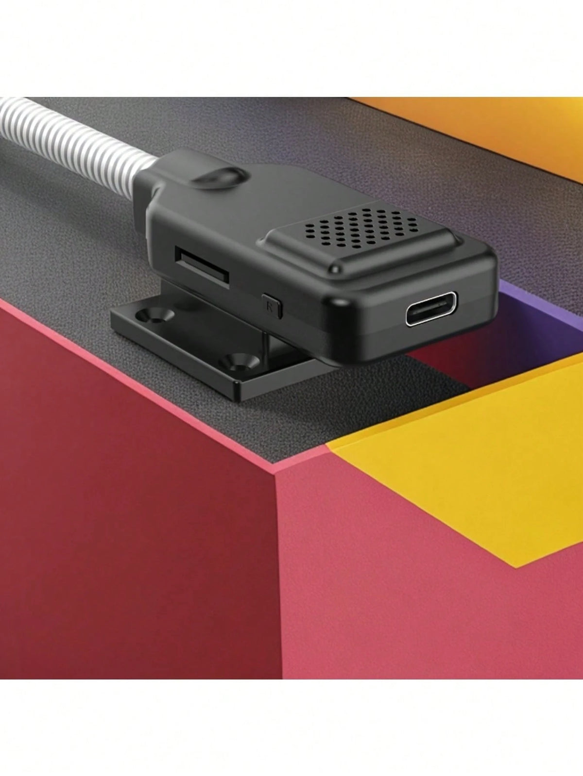 PNZEO W7 Mini Smart Home Security Camera - 1080P, Night Vision, Two-Way Audio