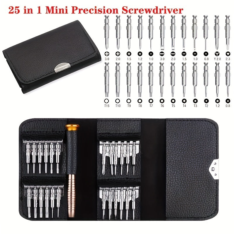 25 in 1 Mini Precision Screwdriver Magnetic Set - For IPhone Camera Watch PC