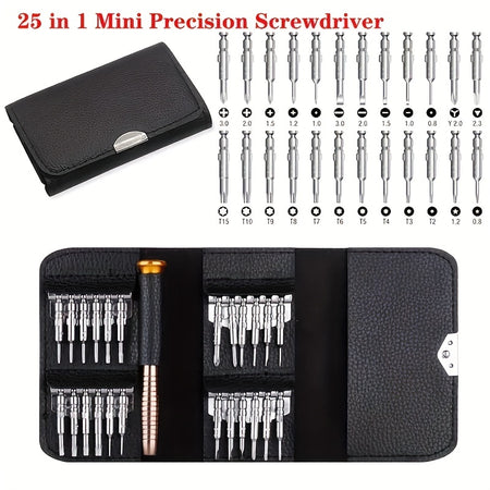 25 in 1 Mini Precision Screwdriver Magnetic Set - For IPhone Camera Watch PC