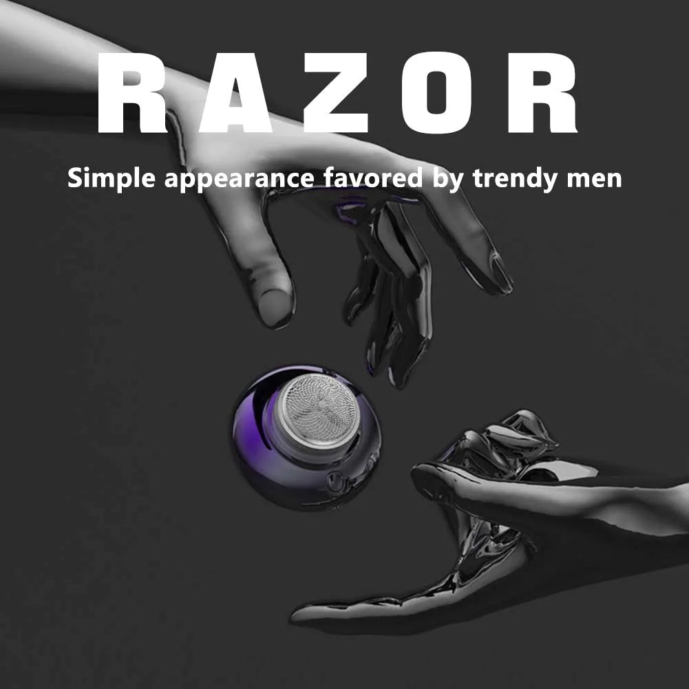 Electric Mini Shaver Lightweight Shaving Tools For Outdoor Travel