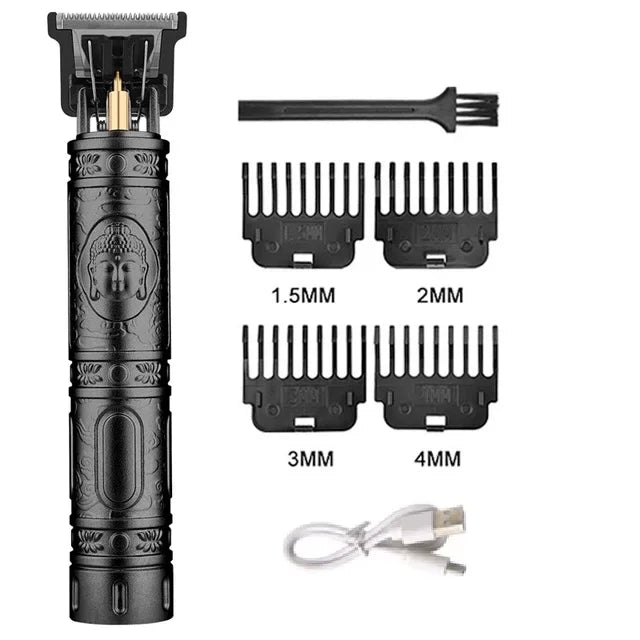 Electric T9 Hair Clipper Trimmer For Men Rechargeable Electric Shaver Beard Barber Hair Cutting Machine Men Beard Trimmer