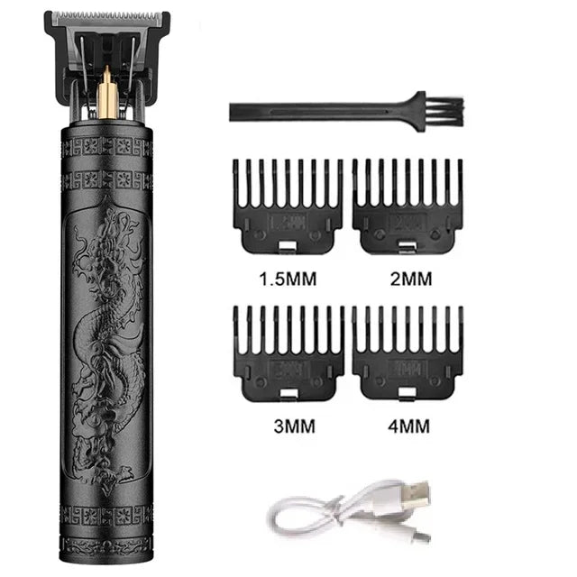 Electric T9 Hair Clipper Trimmer For Men Rechargeable Electric Shaver Beard Barber Hair Cutting Machine Men Beard Trimmer