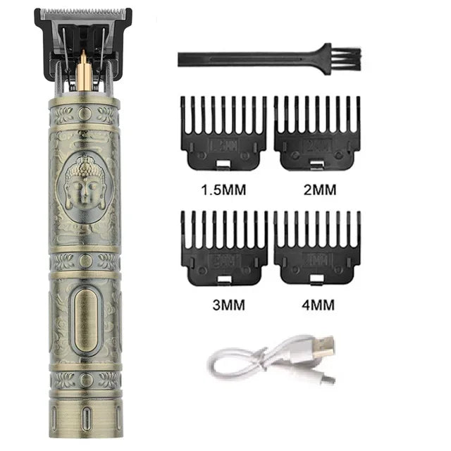 Electric T9 Hair Clipper Trimmer For Men Rechargeable Electric Shaver Beard Barber Hair Cutting Machine Men Beard Trimmer