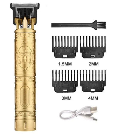 Electric T9 Hair Clipper Trimmer For Men Rechargeable Electric Shaver Beard Barber Hair Cutting Machine Men Beard Trimmer