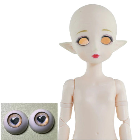 Elf Doll DIY makeup 30cm Doll Head  or Whole Doll Lol Dolls Beautiful Kids Girl Dolls Toy Gift 15 / A (head)