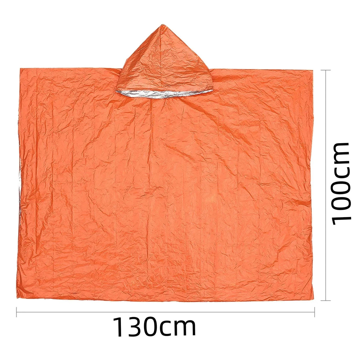 Emergency Waterproof Thermal Raincoat &amp;amp; Blanket