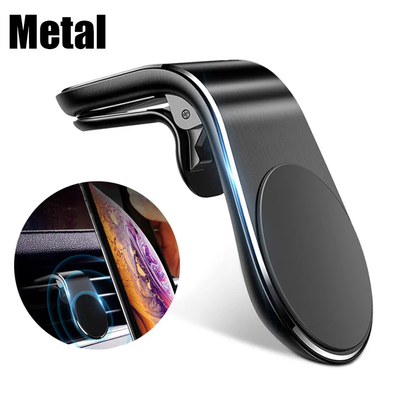 Erilles Magnetic L-Type Universal Car Phone Holder