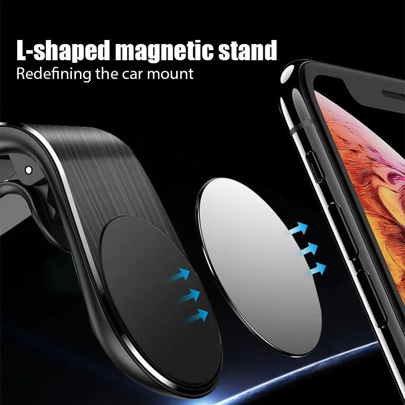 Erilles Magnetic L-Type Universal Car Phone Holder