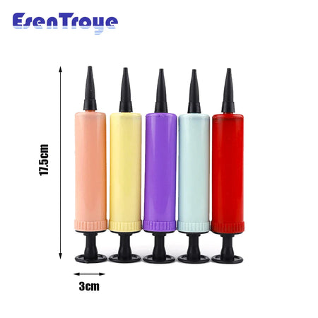 EsenTroye Double-hole AC Portable Electric Balloon Pump 1pcs Random Color / Balloon Air Pump