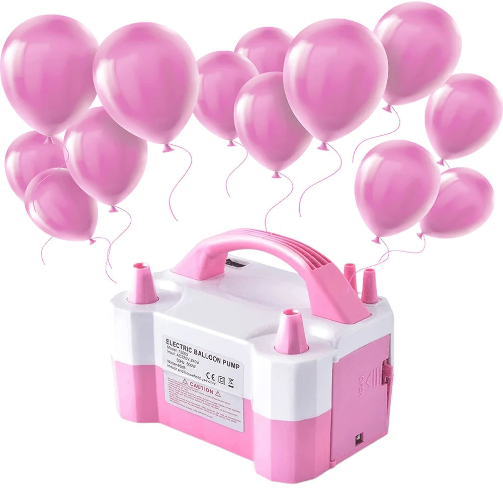 EsenTroye Double-hole AC Portable Electric Balloon Pump