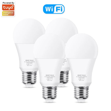 Excellux 18W/15W RGB Smart LED Bulb - Zigbee &amp;amp; WiFi Compatible Wifi 4pcs / 18W