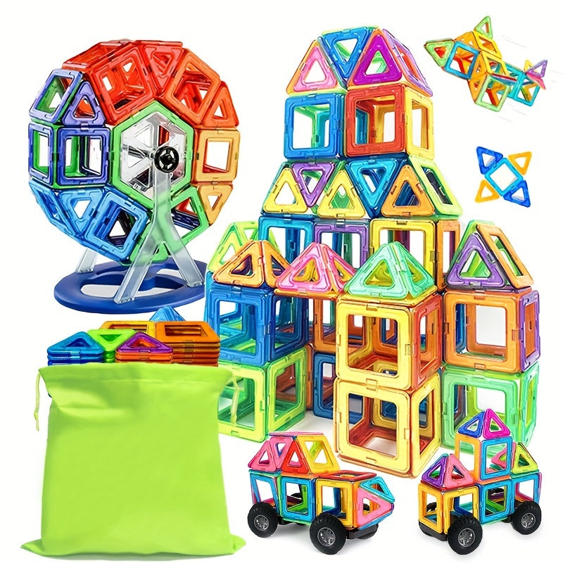 Magnetic Building Blocks DIY Designer Educational Toy Set