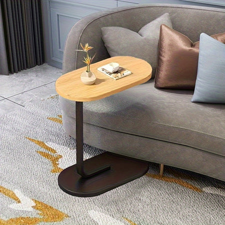 Small Round Bedside Cabinet for Coffee Table - Simple Design, Durable Texture