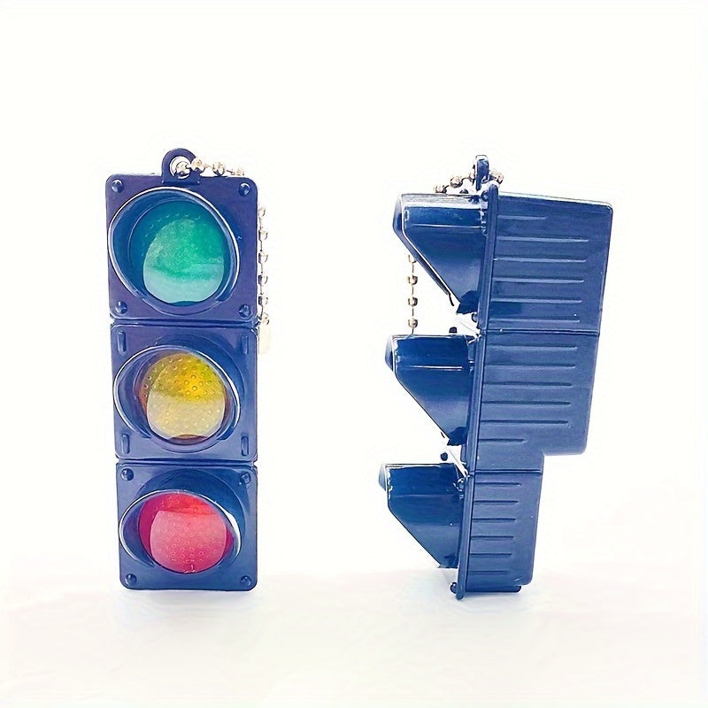 Interactive LED Traffic Light Learning Toy - Educational Gift for Youngsters 14+