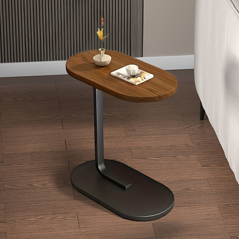 Small Round Bedside Cabinet for Coffee Table - Simple Design, Durable Texture