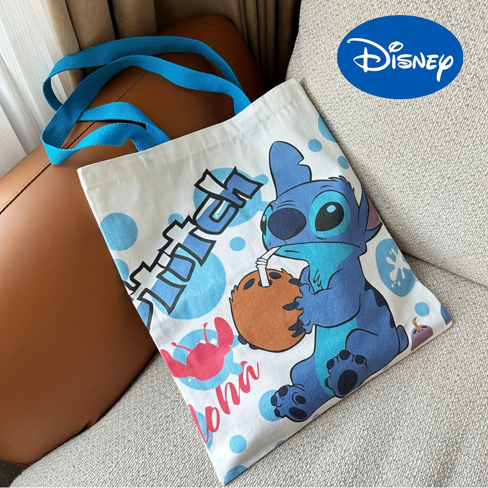 Disney Stitch Cartoon Cute Canvas Tote Bag - Cyprus