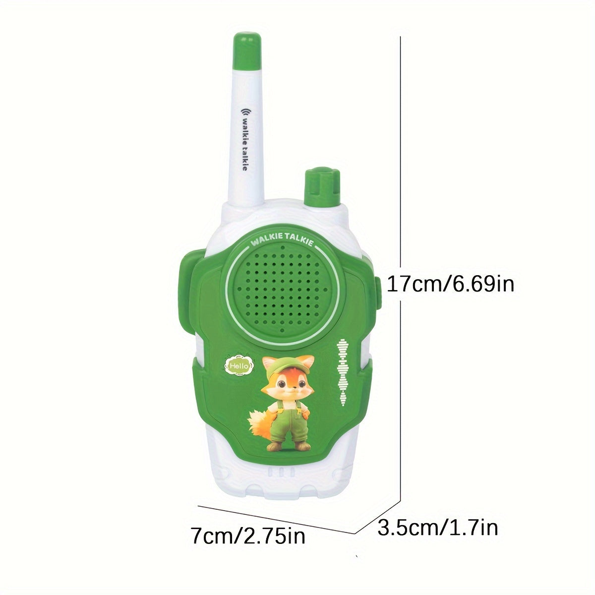Kids 2pcs Wireless Walkie-talkie Set - Fun Parent-child Interaction Indoor Family Game Outdoor Toys
