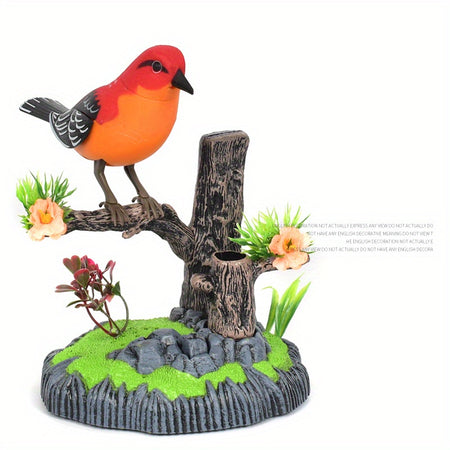 Interactive Voice-Activated Parrot Decoration &amp; Toy 506B
