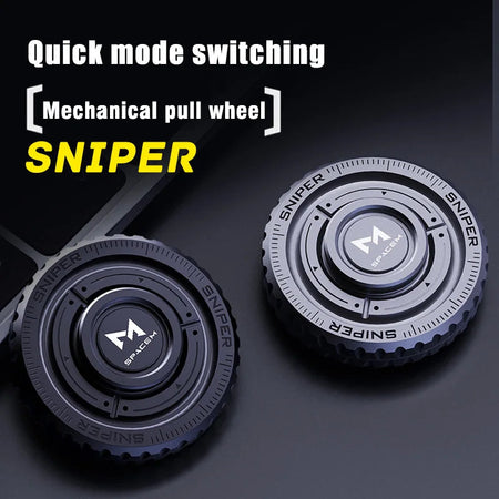 Fidget spinner Mechanical Coin Fingertip Stainless Steel EDC Anti-stress Fidget Slider Spinner Office Toys for Adult Gifts