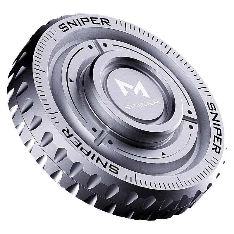 Fidget spinner Mechanical Coin Fingertip Stainless Steel EDC Anti-stress Fidget Slider Spinner Office Toys for Adult Gifts