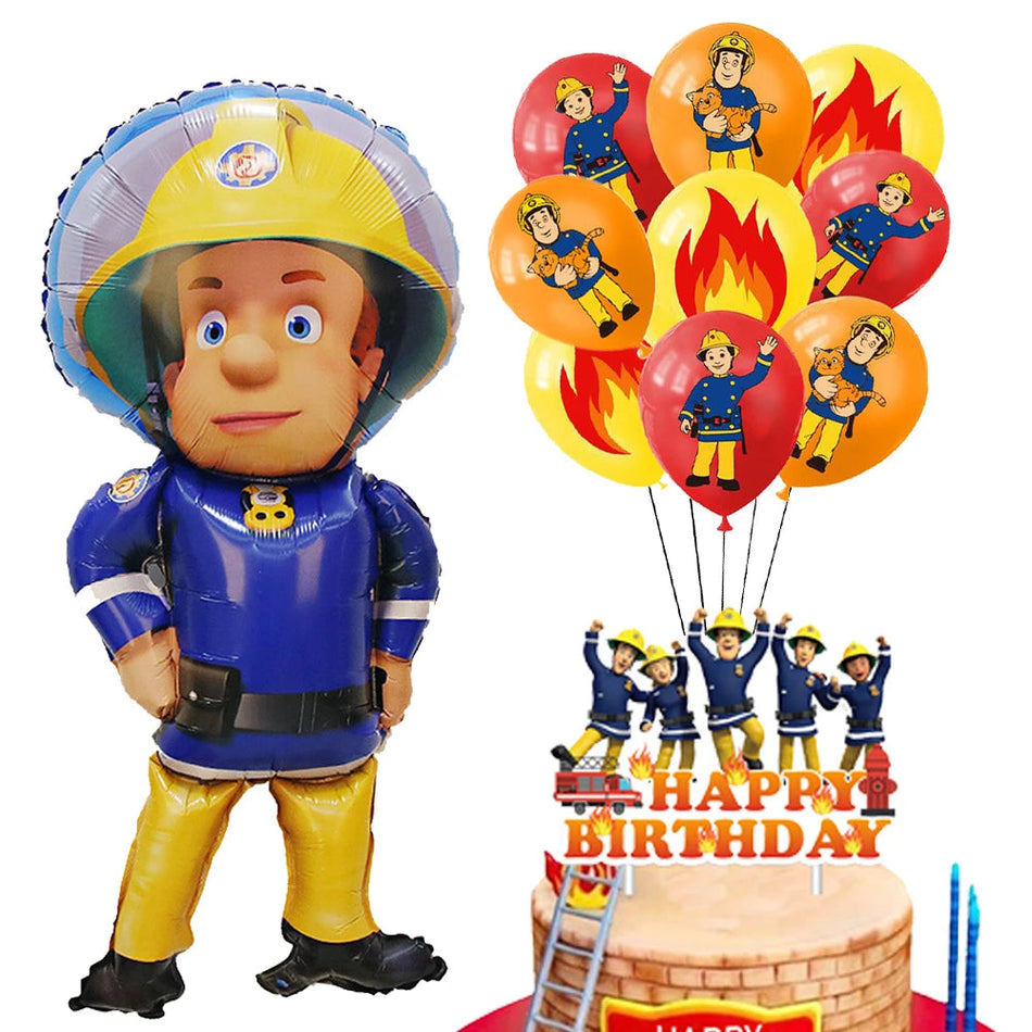 Fireman Sam Party Supplies Decoration Kit