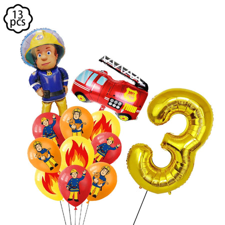 Fireman Sam Party Supplies Decoration Kit C
