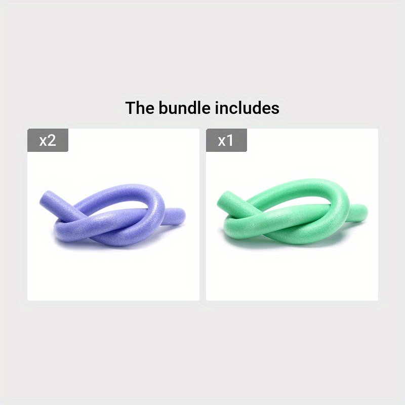 Flexi Foam Pool Rod Game Toy Purple*2+Green