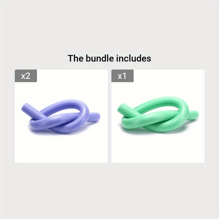 Flexi Foam Pool Rod Game Toy Purple*2+Green