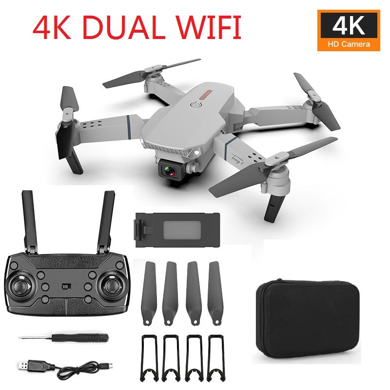 Folding high-definition aerial quadcopter 0