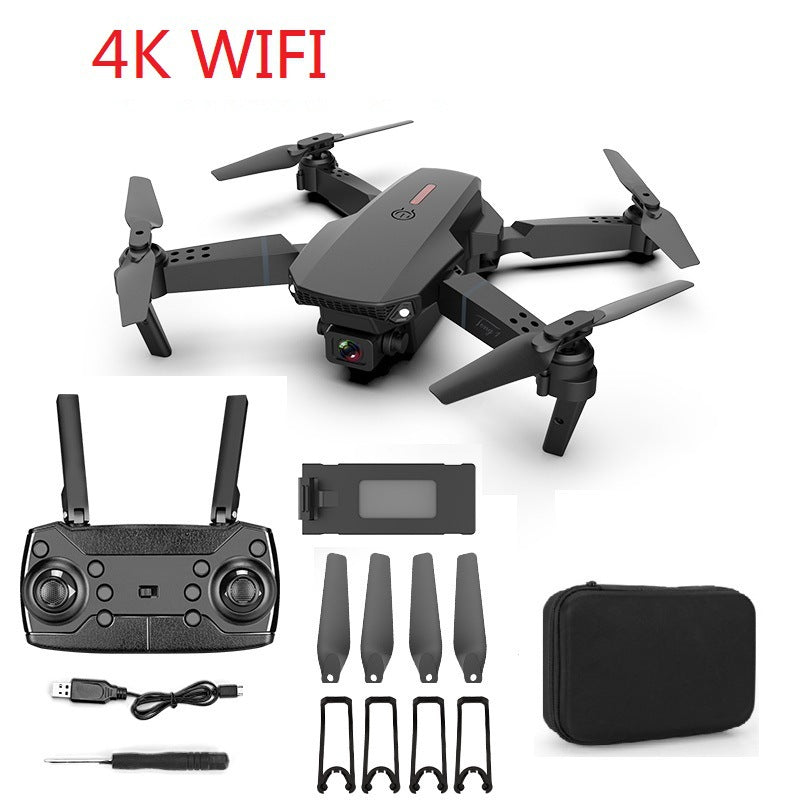 Folding high-definition aerial quadcopter 0