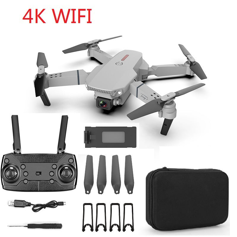Folding high-definition aerial quadcopter 0