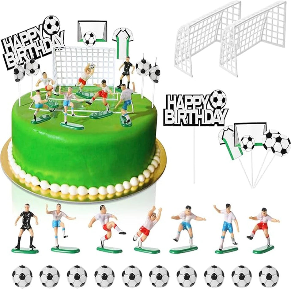Football Game Cake Topper &amp;amp; Party Decor